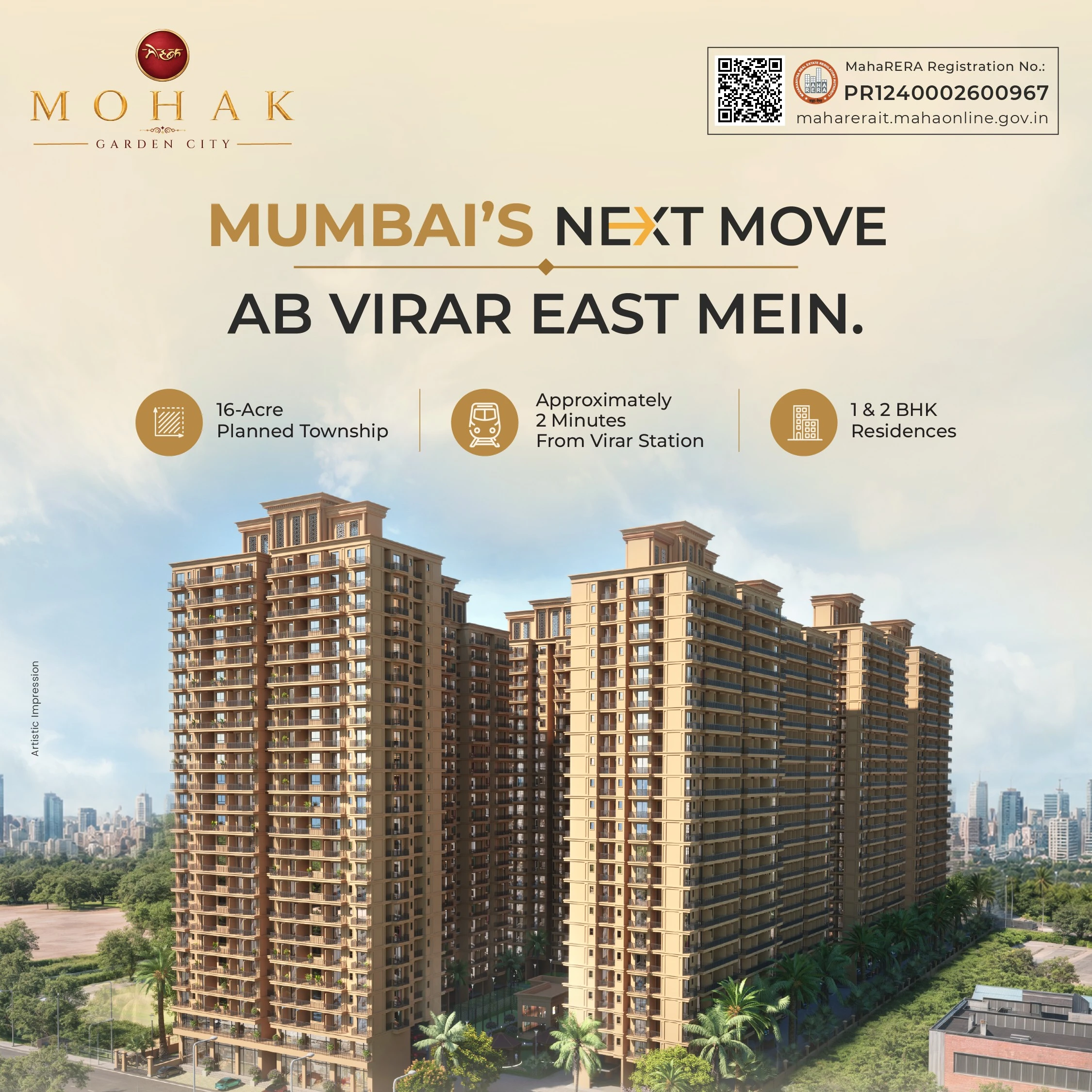 Mohak Garden City Virar East - Grand Launch
